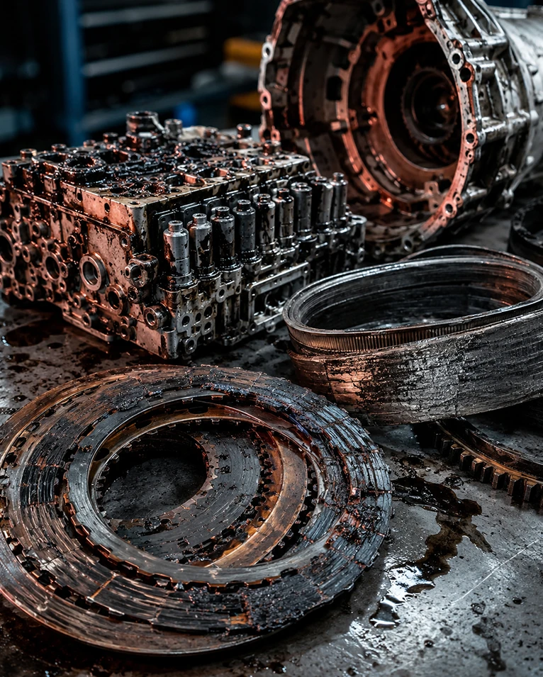 Danos causados por não realizar o reparo do câmbio automático a tempo