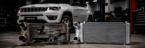 trocador de calor Jeep Compass Renegade e Fiat Toro rompido — reparo em BH na Megap Lub
