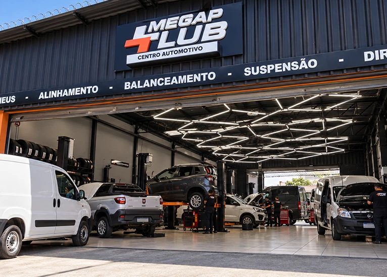 Equipe Megap Lub — parceira em manutenção de frota em Belo Horizonte